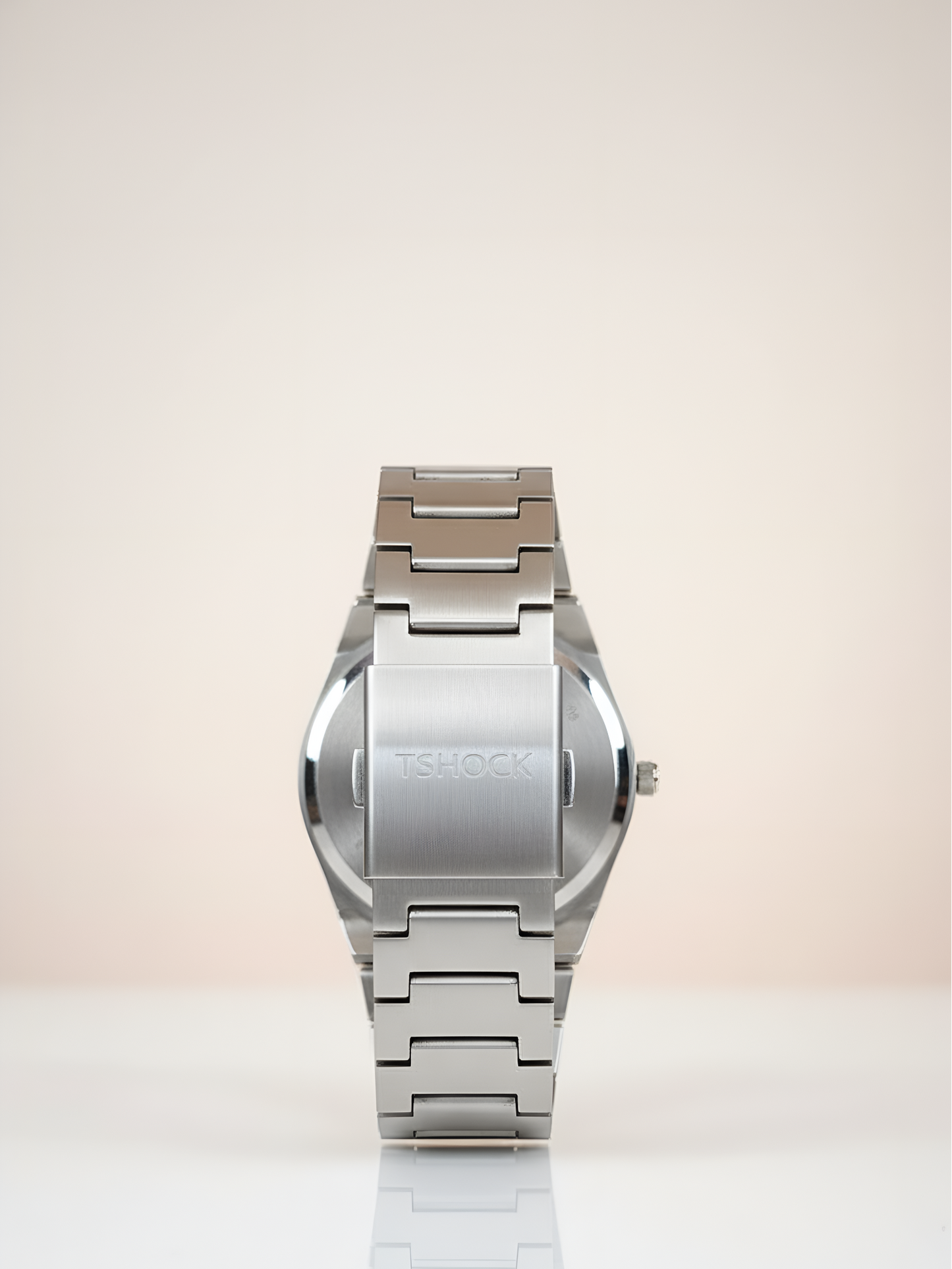 Men Brass Stainless Steel Bracelet Style Straps Analogue Watch MEN-29-BLACK-S01