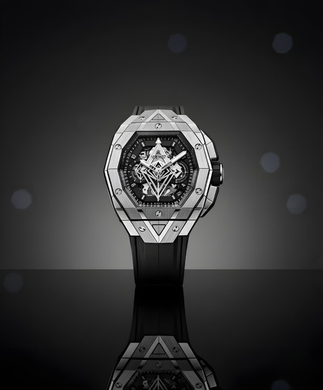 Hublot Big Bang Sang Watch Silver Dial