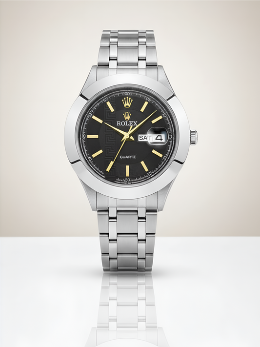 Rolax Oyster, 41 mm, Oystersteel M126300-0019 | Black/yellow Dail