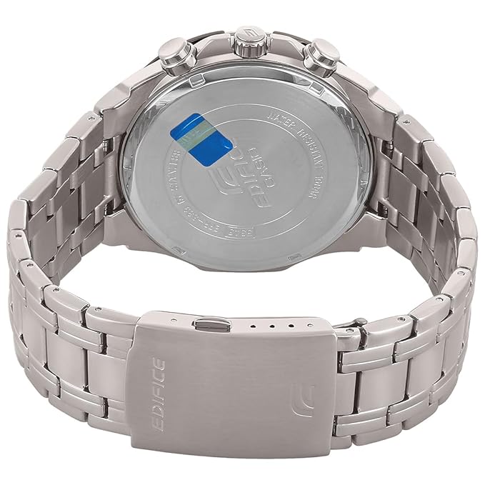 Casio Edifice EFR-539D-1AVUDF Black Dial Silver Stainless Steel Band Analog Watch - For Men EX191