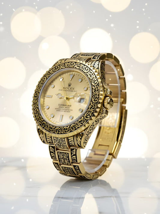 RolexGMT-Master II Oyster, 40 mm, yellow gold | gold Dial M126718GRNR-0001 Price on request