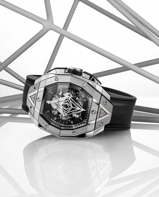 Hublot Big Bang Sang Watch Silver Dial