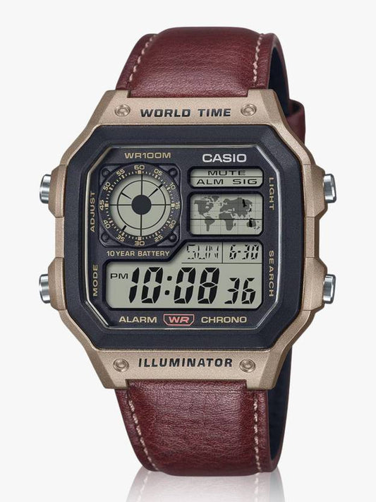 Casio Youth Digital Watch - For Men & Women D383 ( AE-1200WHL-5AVDF)